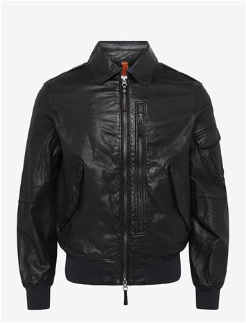 Parajumpers Brigadier Leather Jacket - Grey - L – kuva 2/2