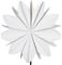Paperitähti kukka 50 cm valkoinen, Northlight – kuva 8