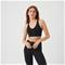 Mid V Support Sports Bra Musta – kuva 2