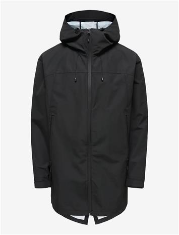 ONLY & SONS Onsraz Technical Shell Jkt Long Otw Cs - BLACK - S – kuva 2/2