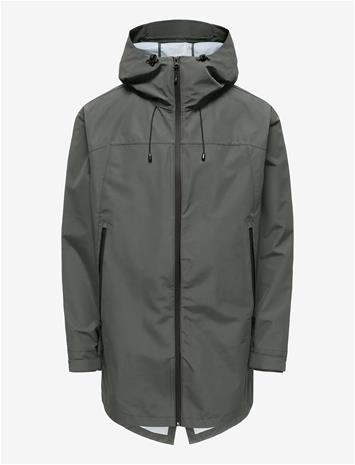 ONLY & SONS Onsraz Technical Shell Jkt Long Otw Cs - CASTOR GRAY - M