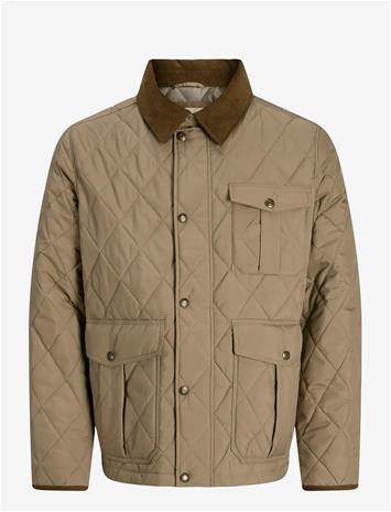 JACK & JONES Jprblubryan Quilted Jacket - BRINDLE - M
