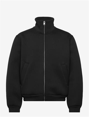WEEKDAY Bonded Scuba Jacket - BLACK - M – kuva 2/2
