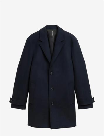 TOM TAILOR Classic Wool Coat - SKY CAPTAIN BLUE - S – kuva 2/3