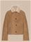 AMI AMI Shearling Buttonned Jacket - Beige - L – kuva 3