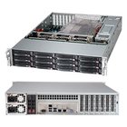 Supermicro CSE-826BAC12-R1K23LPB tietokonekotelo Teline Musta 1200 W CSE-8