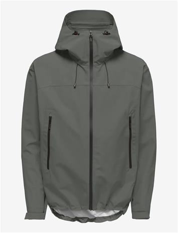ONLY & SONS Onsraz Technical Shell Jacket Otw Vd - CASTOR GRAY - XXL