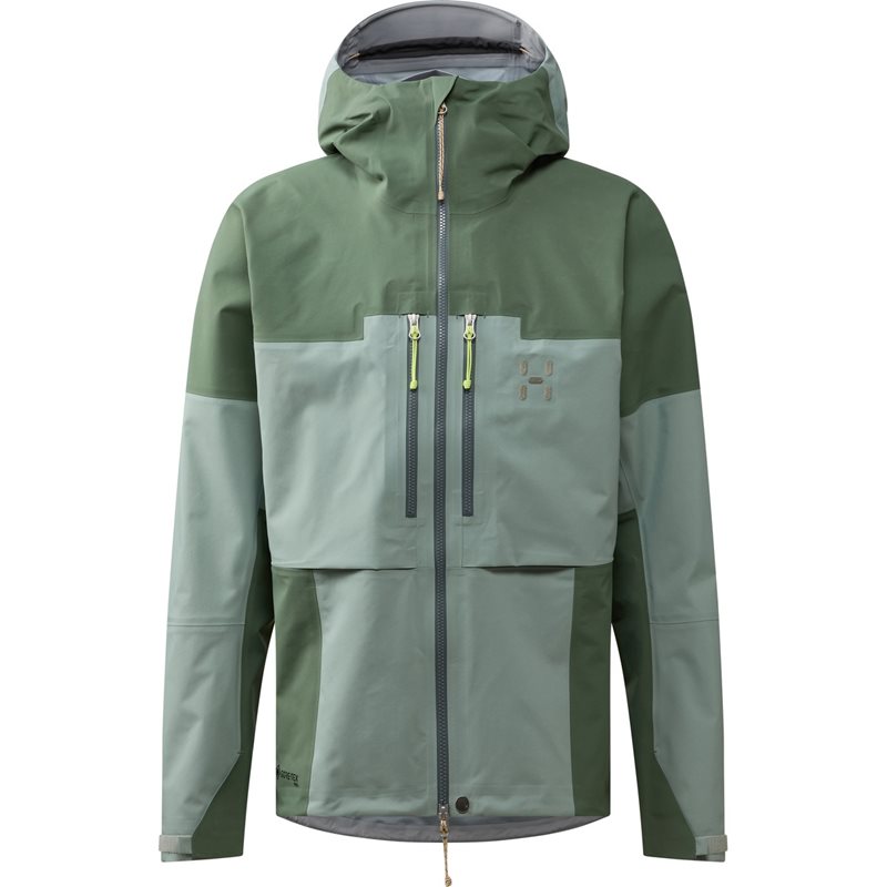 Haglöfs Spitz GTX Pro II Jacket Men Dew Green/Chlorophyll Green - M
