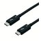 ROLINE 11.02.9110 Thunderbolt-kaapeli 0,5 m 80 Gbit/s Musta 11.02 – kuva 2