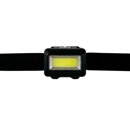 Berg COB LED 120lm musta otsalamppu