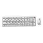 Gembird KBS-WPS-01-W-CYRL näppäimistö Sisältää hiiren Office Langaton RF QWERTY Kansainvälinen (US), Ukraina, Venäjä Valkoinen KBS-W