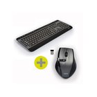 Port Designs 900901-US näppäimistö Sisältää hiiren Office Langaton RF QWERTY Englanti (US) Musta 90090
