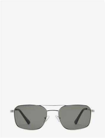 Mango Metallic Frame Sunglasses - Silver - ONE SIZE