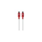 SKross Link Cable 150cm 100W USB-C to USB-C Braided cable - White