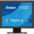iiyama ProLite T1732MSC-B2S tietokoneen litteä näyttö 43,2 cm (17") 1280 x 1024 pikseliä SXGA LED Kosketusnäyttö Musta T1732
