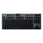Logitech G G915 X Lightspeed näppäimistö Pelaaminen USB + RF Wireless + Bluetooth QWERTZ Sveitsi Musta 920-0