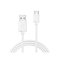 X2O Basic USB-A/C 60W cable 2m - White – kuva 1