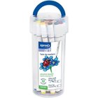SPREE TWIN MARKER 12 colors. Brush/fine tip