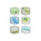 Johntoy Slow Rise Glitter Cube with Fish – kuva 1