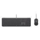 Logitech Signature Slim Combo MK620 For Business näppäimistö Sisältää hiiren Koti /Toimisto USB AZERTY ranska Grafiitti 920-0
