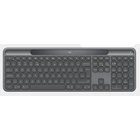 Logitech Signature Slim Solar + K980 for Business näppäimistö Universaali RF Wireless + Bluetooth AZERTY ranska Grafiitti 920-0