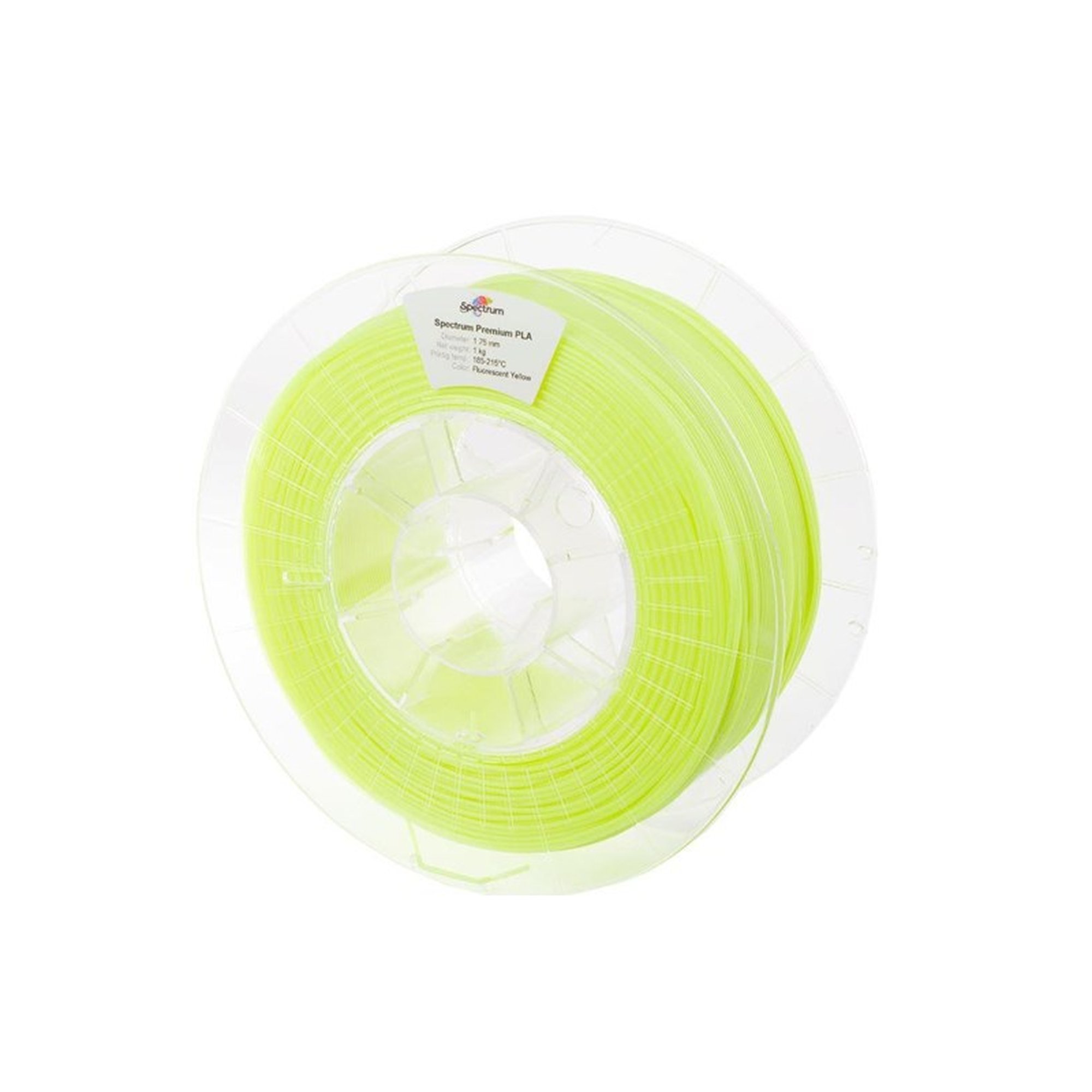 Spectrum 3D Filament / PLA Premium / ? 1.75 mm / Fluorescent Yellow / 1 kg