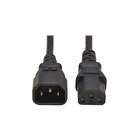 Eaton Series PDU Power Cord C13 to C14 - 10A 250V H05VV-F 2 m (6.6 ft.) Black