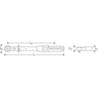 STAHLWILLE momenttiavain 944 mm 96502265