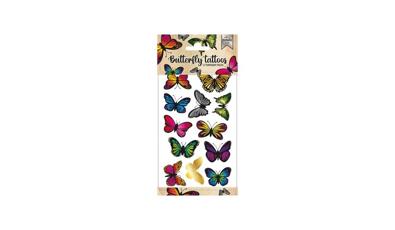 Totum Metallic Tattoos - Butterflies – kuva 1/1