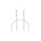 ESSENTIALS by UPSTRÖM MFI Lightning to USB-C Cable 1.2m - White – kuva 1