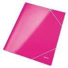 Leitz WOW kartonkinen kulmalukkokansio A4 39820