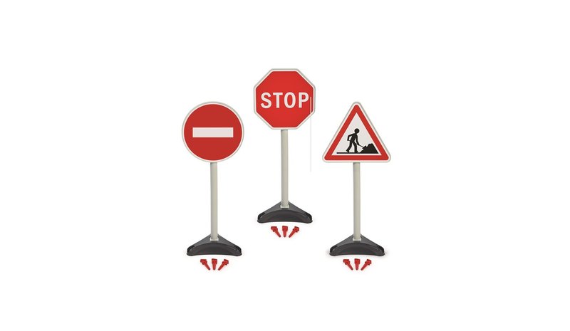Ecoiffier 3 Traffic Signs – kuva 1/1