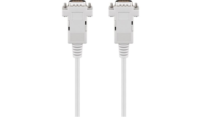 Goobay 50549 sarjakaapeli Harmaa 2 m DB-9 50549