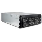 Inter-Tech 88887236 tietokonekotelo Teline Musta, Harmaa 88887
