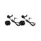 Hollyland Omnidirectional Lavalier Microphone for Lark Max 2 (Black 2-Pack) – kuva 1