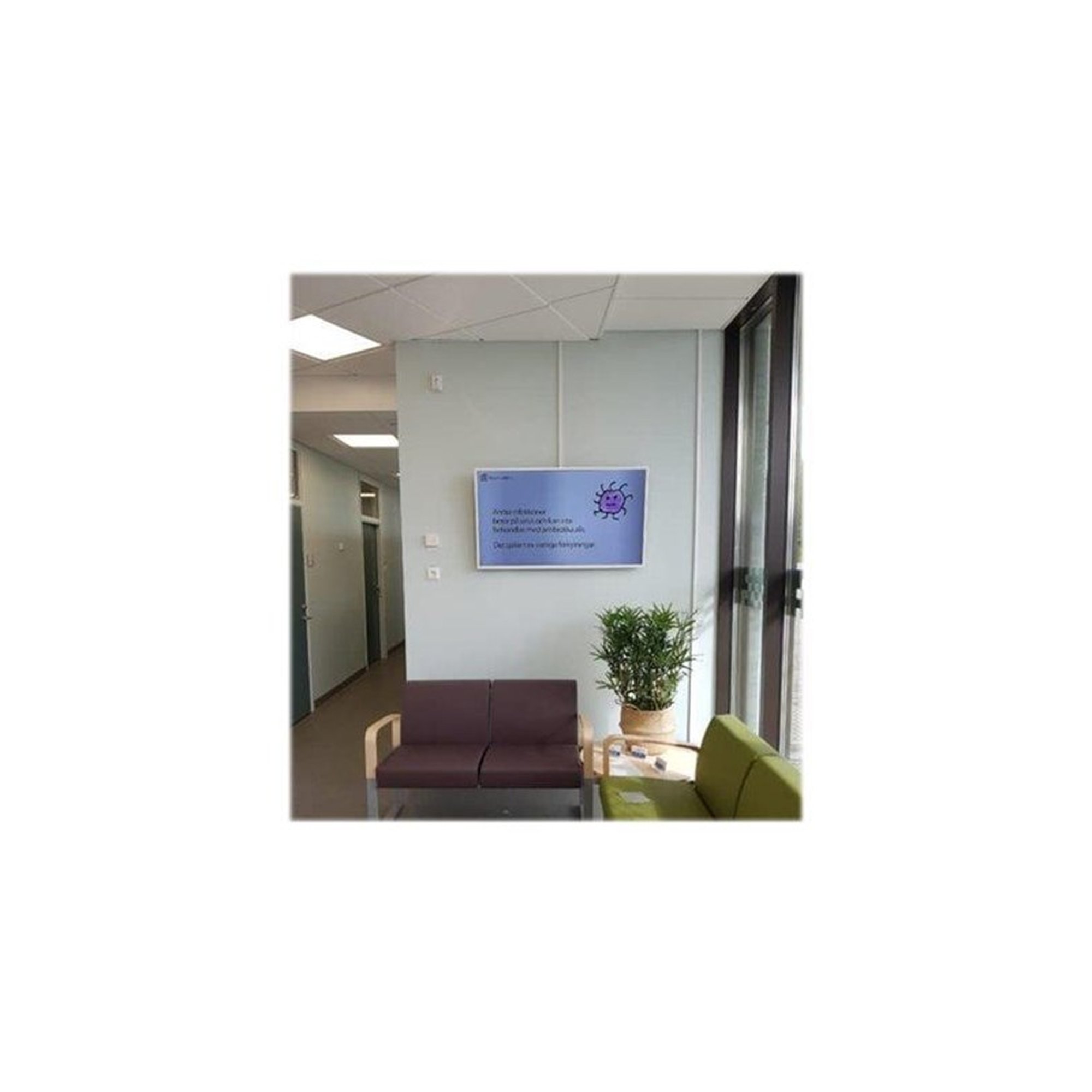 HI-ND Frontcover 49" - front cover for LCD display