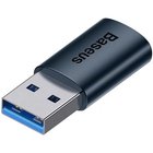 Baseus ZJJQ000103 kaapelin sukupuolenvaihtaja USB-A USB-C Sininen ZJJQ0