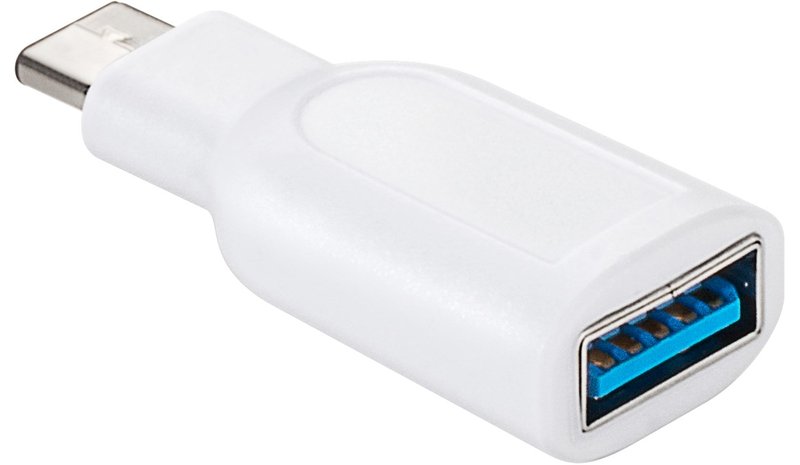 Goobay USB-C Adapter USB 3.0 A Valkoinen 66262