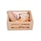 Classic World Wooden Crate with Bread – kuva 1