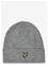 LYLE & SCOTT Basic Beanie - MID GREY MARL - One Size – kuva 2