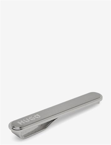 HUGO E-Classic-Tie - SILVER - One Size