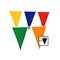Boland Polyester Colorful Bunting 10m – kuva 1