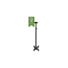 Vision Techmount VFM-C2X2 mounting kit - telescopic - for LCD display - black 35 kg 50" 100 x 100 mm