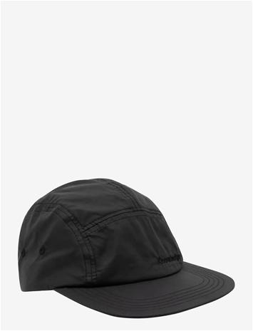 KNOWLEDGE COTTON APPAREL Vent Riptop 90 5-Panel Cap - BLACK JET - One Size