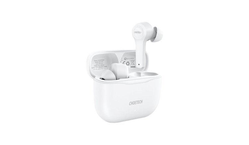 Choetech TWS In-Ear Headphones White – kuva 1/1