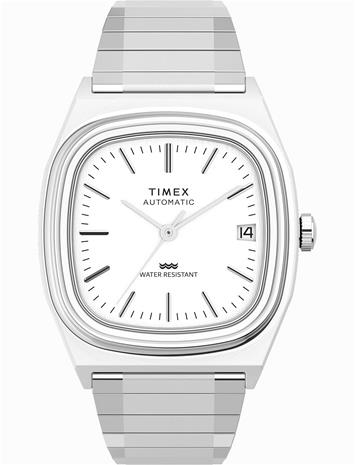 Timex Mens Automatic Reissue - Silver - 34 mm