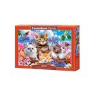 Selecta Play Castorland Jigsaw Puzzle Kittens with Flowers 500pcs. Lattia
