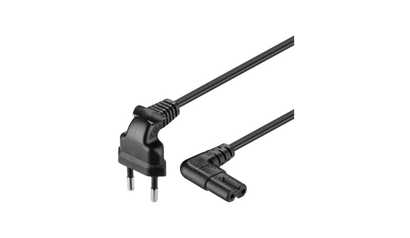 Goobay CEE 7/16 / IEC 60320 C7, 1 m 97346 – kuva 1/2