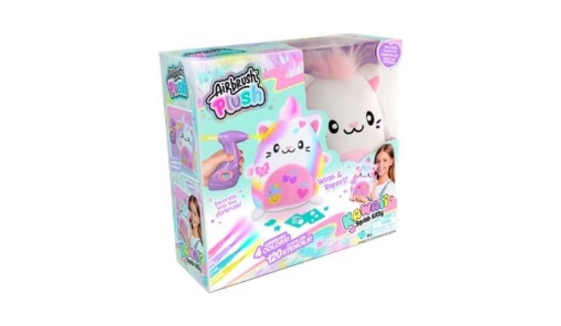 Airbrush Plush Kawaii Kitty