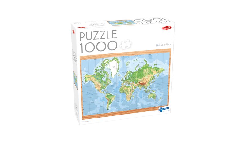 Tactic World Map 1000 pcs – kuva 1/2